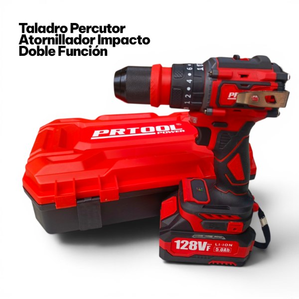 Tama128Rc Taladro Percutor Y Atornillador De Impacto Doble Función