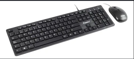 Combo Teclado y Mouse JANUS Alambrico